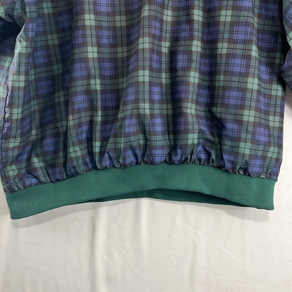 Highlander Windwear Men's Plaid Golf Pullover - Picture 3 of 11